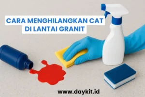 Cara Menghilangkan Cat di Lantai Granit