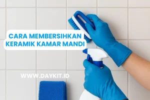 cara membersihkan keramik kamar mandi