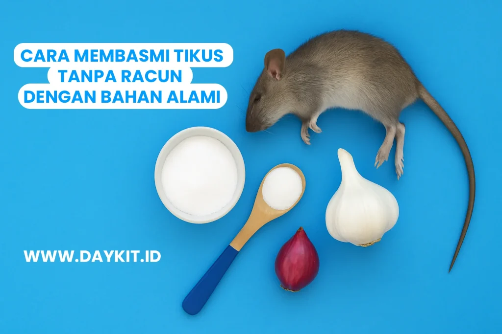 cara membasmi tikus di rumah tanpa racun