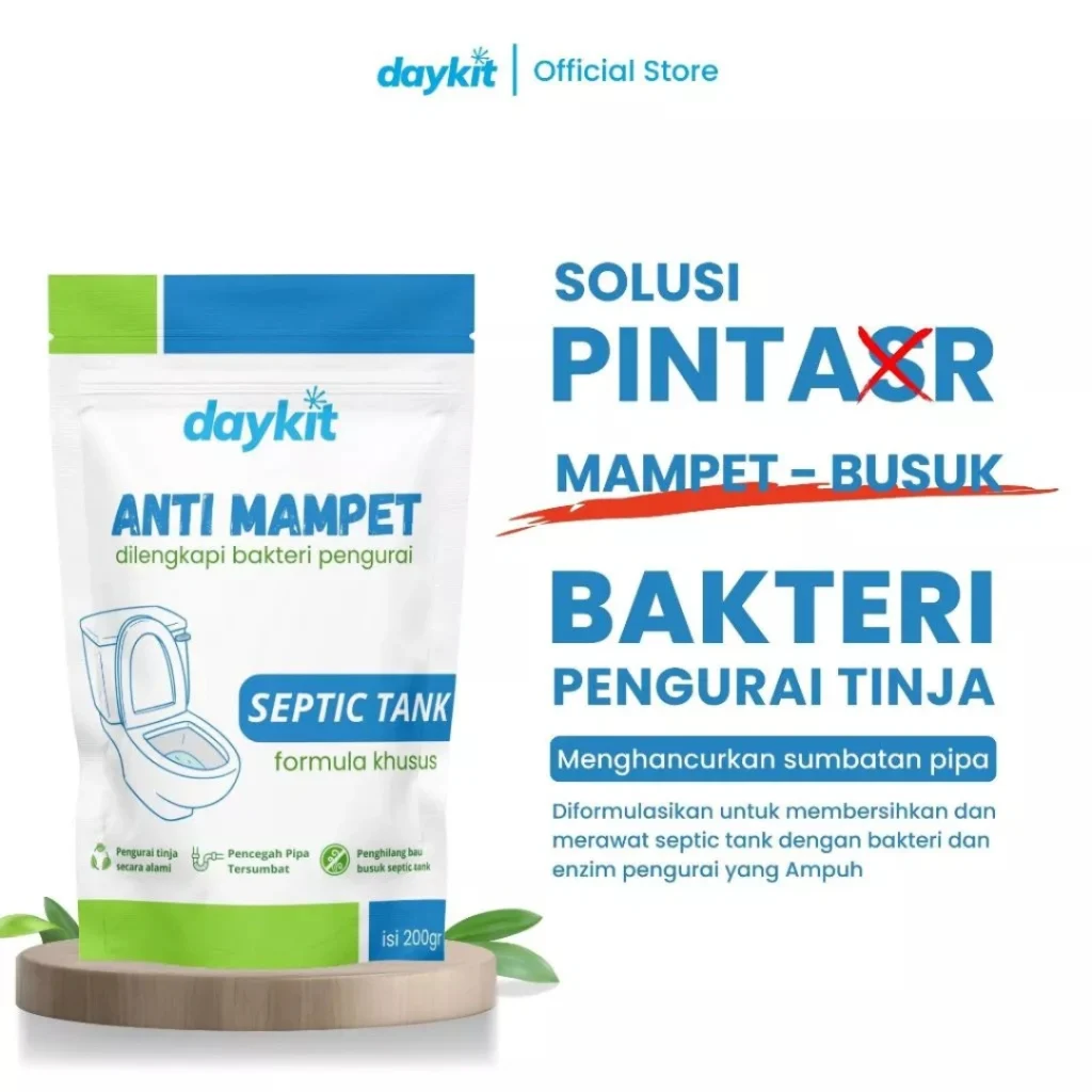 daykit septic tank anti mampet