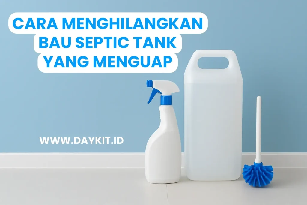 cara menghilangkan bau septic tank yang menguap