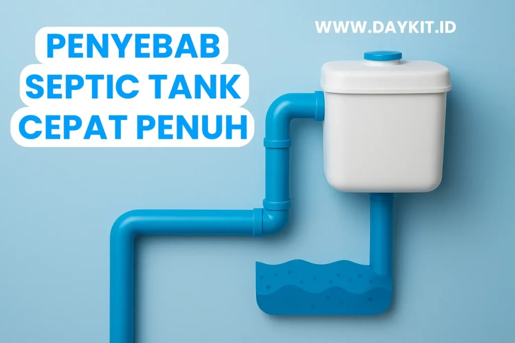 penyebab septic tank cepat penuh