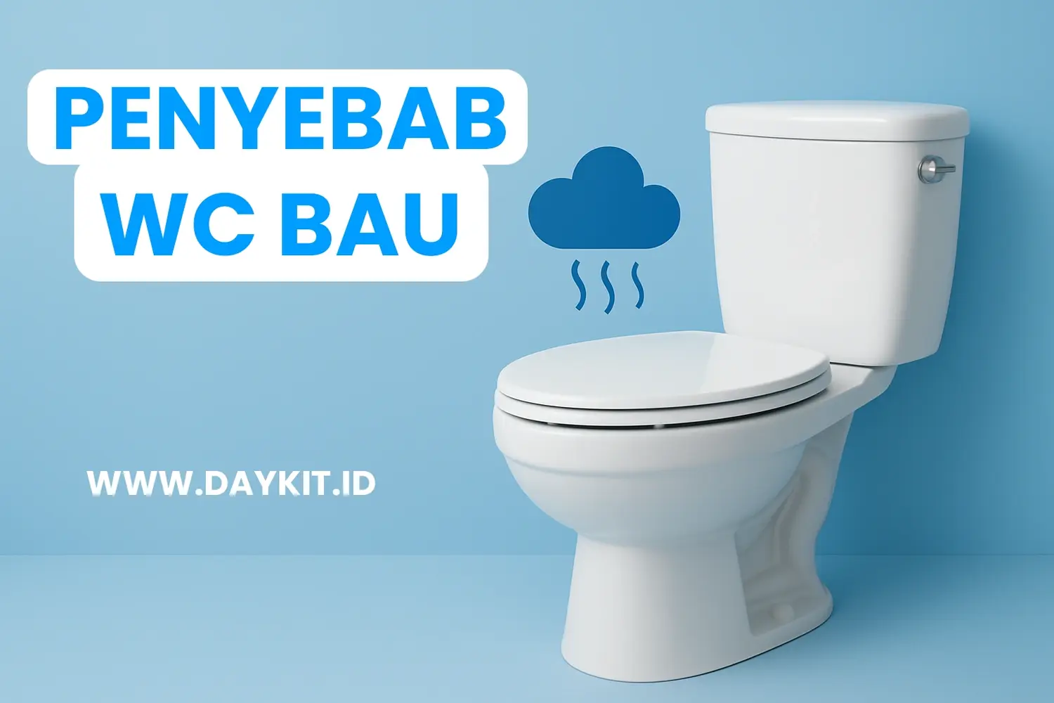 penyebab wc bau