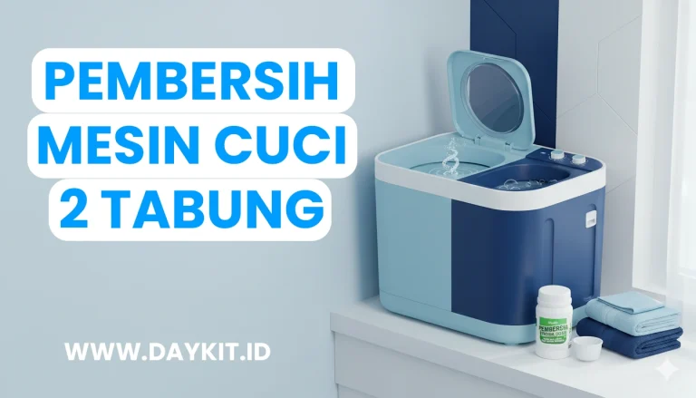 pembersih mesin cuci 2 tabung