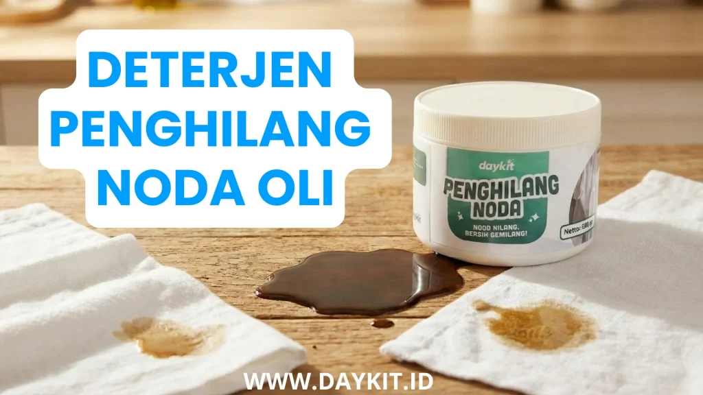 deterjen penghilang noda oli