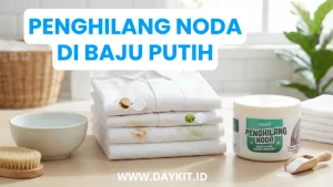 penghilang noda di baju putih