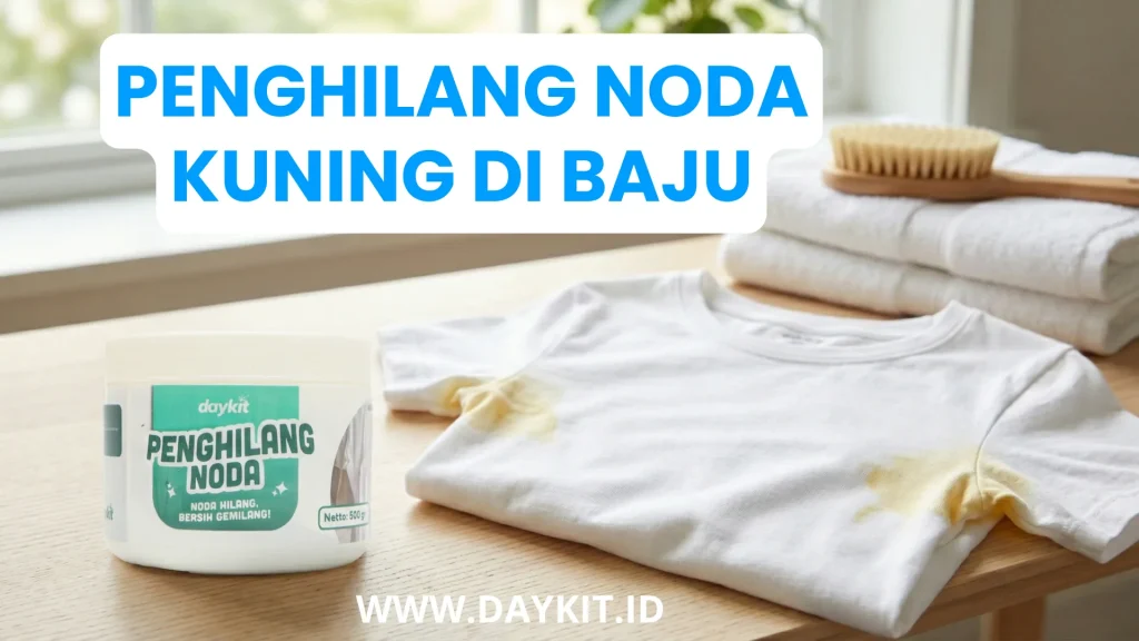 Penghilang Noda Kuning di Baju Putih