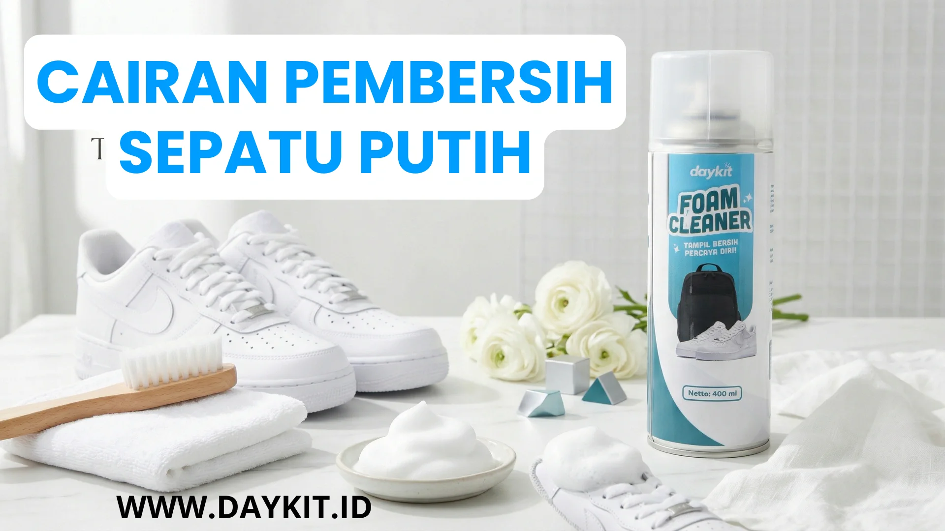 cairan pembersih sepatu putih