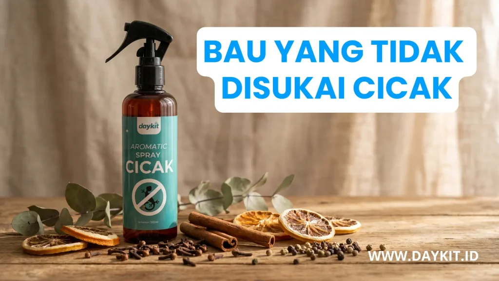 bau yang tidak disukai cicak