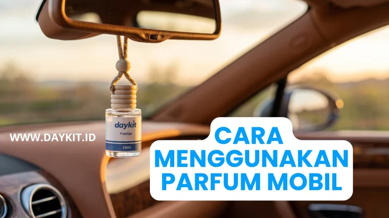 cara menggunakan parfum mobil