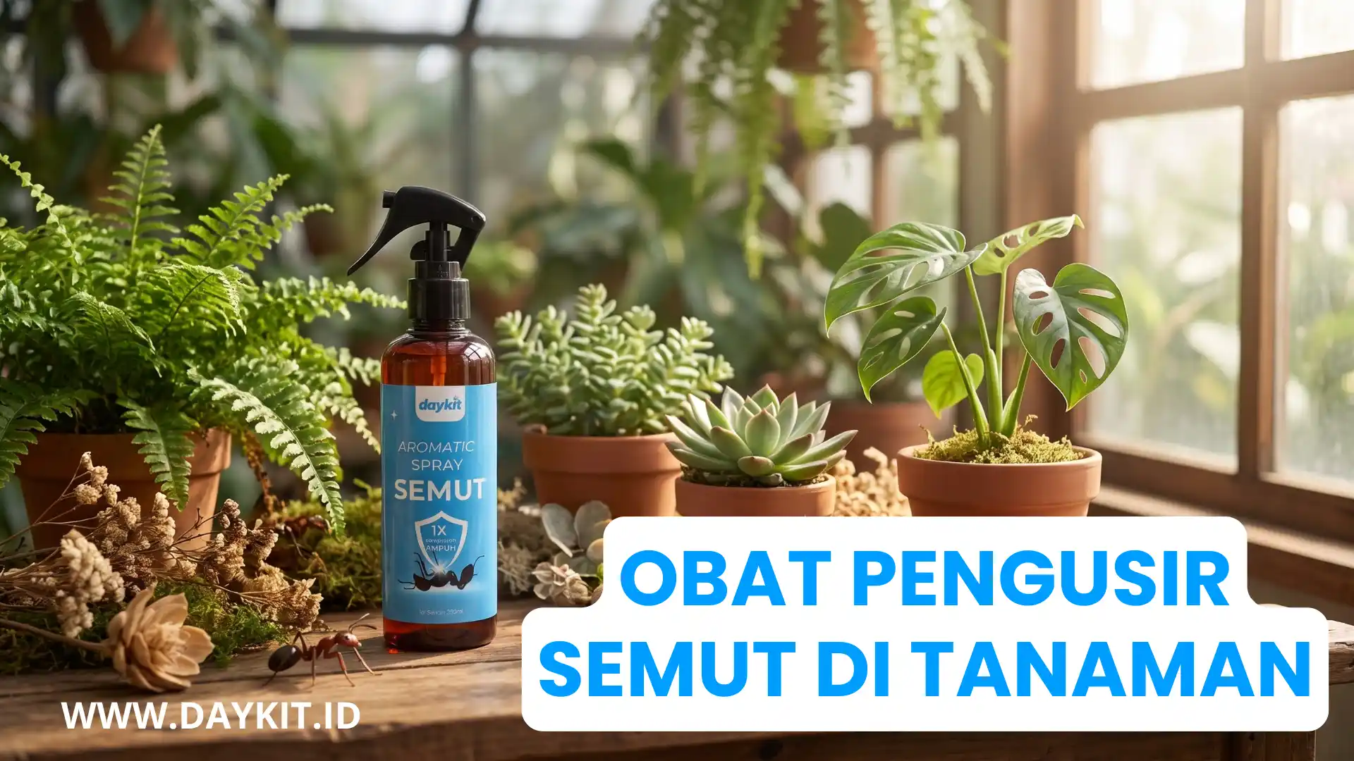 obat pengusir semut di tanaman